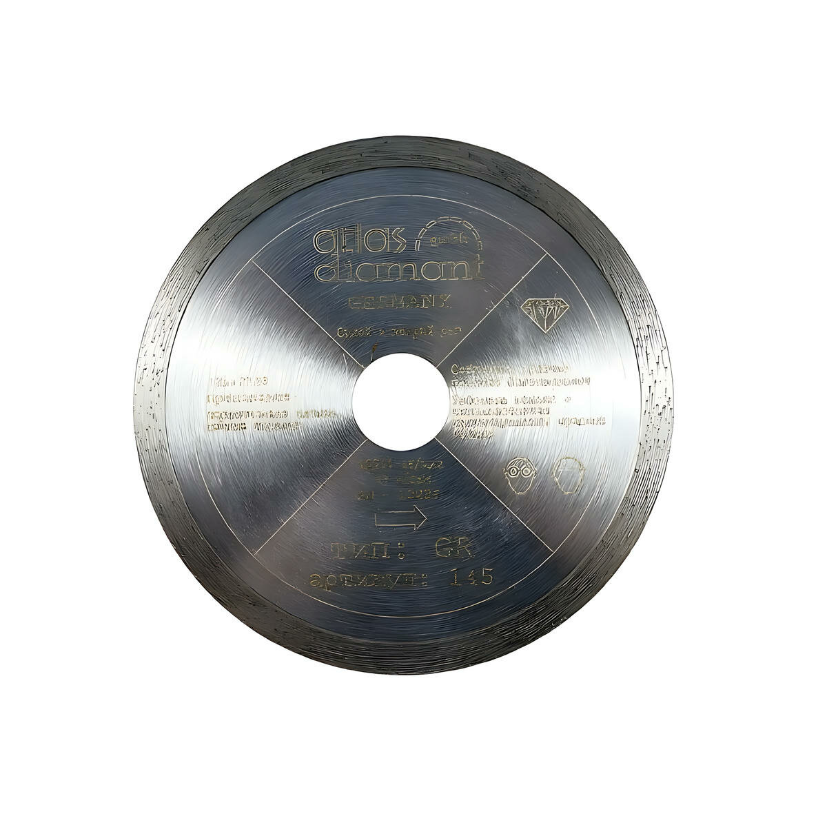 Диск алмазный 150 х 22.2 мм GR Tiles (керамическая плитка) 145-0150-022