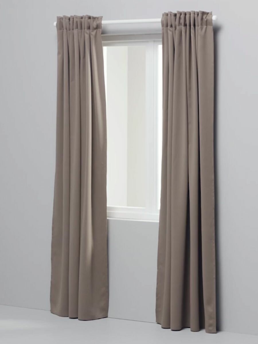 Картинки Гардины блокирующие свет икеа, майгулл, 145х300 см, 2шт