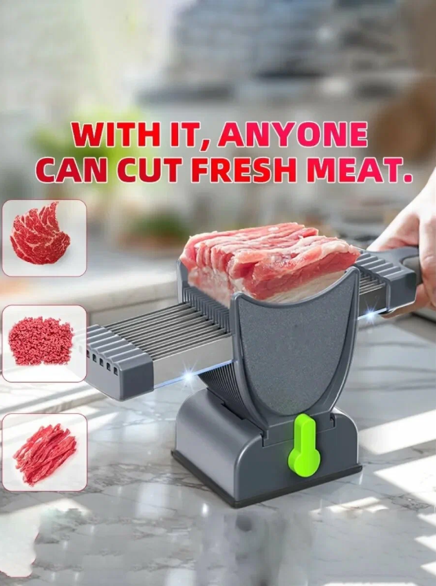 Мясорубка-рыхлитель нержавеющая сталь для мяса и рыбы，1 шт.