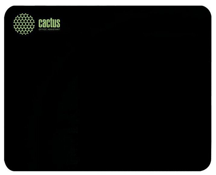 Коврик для мыши Cactus CS-MP-P01M черный 300x250x2мм
