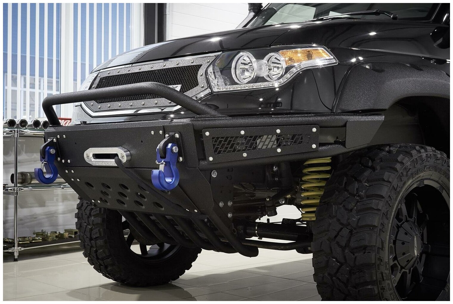 Можно ли ставить силовой бампер на уаз патриот - 91 фото