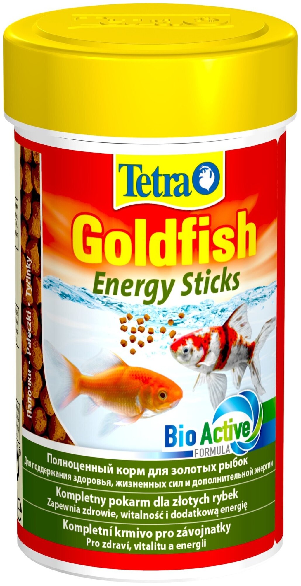 Tetra Goldfish Energy Sticks энергетический корм для золотых рыб в палочках, 250 мл - фотография № 2