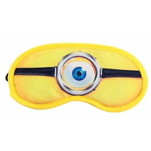 фото Маска для сна , желтый, черный нет бренда
