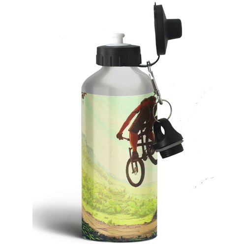 фото Бутылка спортивная,туристическая фляга, 500мл спорт велосипед bmx - 285 brutbottle