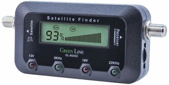 Green line SatFinder GL-9505E Измеритель сигнала.