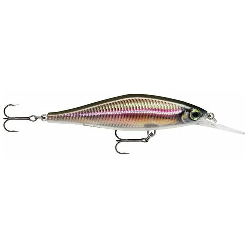 Воблер для рыбалки RAPALA Shadow Rap Shad Deep 09, 9см, 12гр, цвет SML, медленно всплывающий