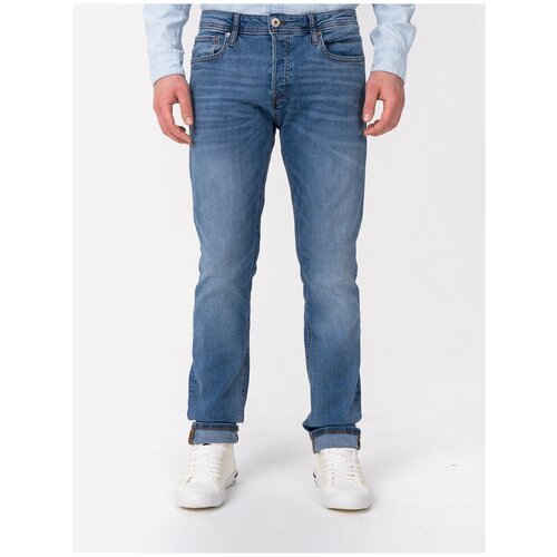 фото Jack & jones, брюки мужские, цвет: голубой, размер: 29/32