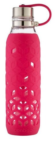 Бутылка Contigo Purity 0.59л розовый стекло/силикон (2095681)