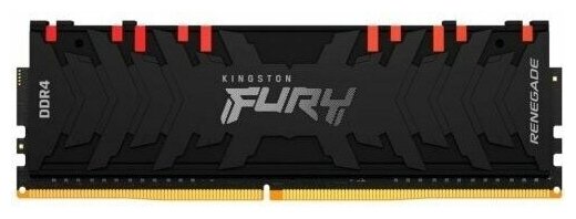 Модуль памяти DDR4 16Gb Kingston 3200 Fury Renegade RGB KF432C16RB1A16