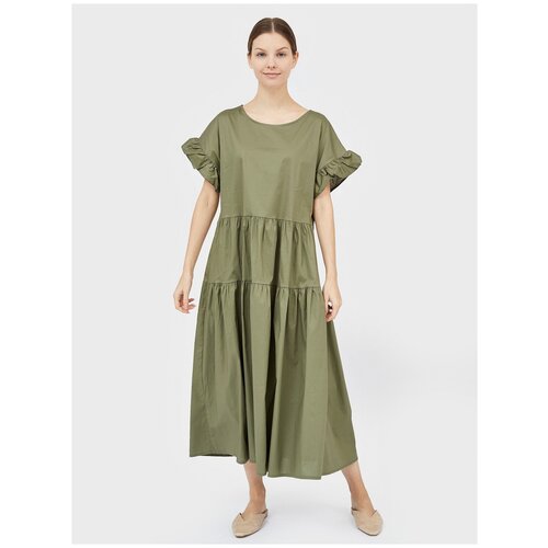 Платье с оборками и круглым вырезом VILLA REALE RU uni / EU uni / Uni