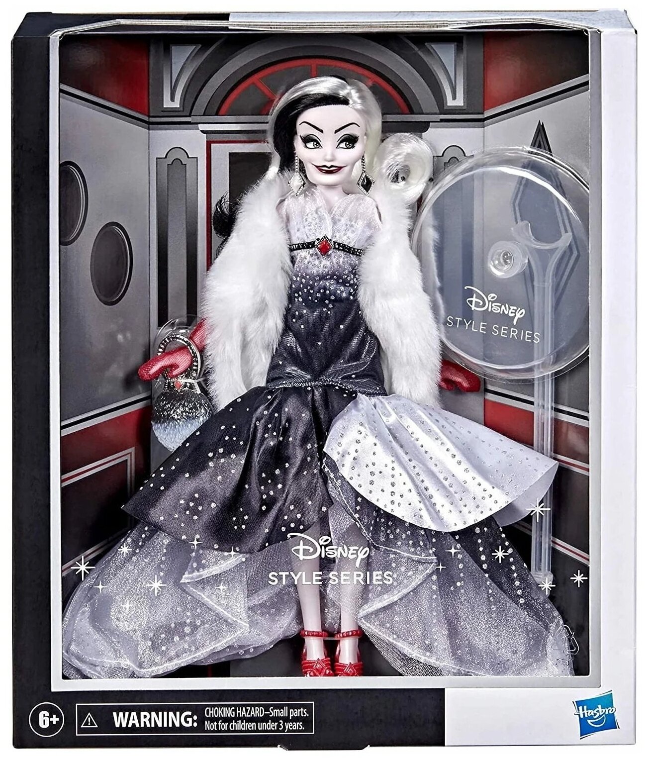 Коллекционная Кукла Hasbro Disney Style Series Круэлла Де Виль F3263