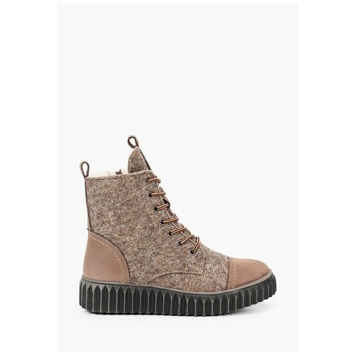 фото Ботинки makfly, размер 37, бежевый
