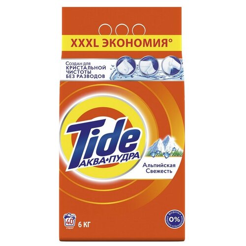 Порошок стиральный Tide автомат 6кг (отдушки)