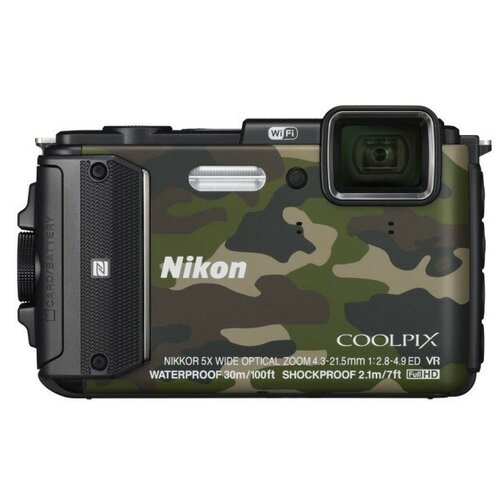 Фотоаппарат Nikon Coolpix AW130, черный