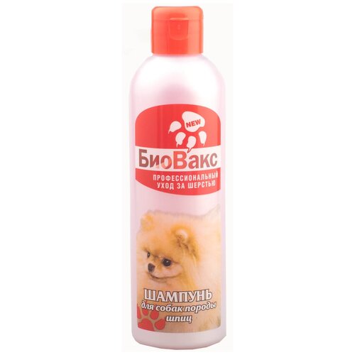 БиоВакс шампунь для собак породы шпиц, 355 мл