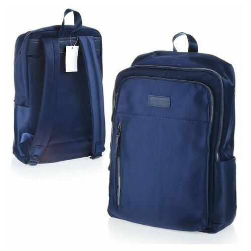 Рюкзак LUXURY, уникальный материал Oxford с отливом, сияющий многослойный нейлон, синий