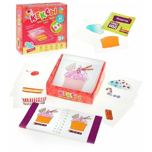 Пазл конструктор Микскод Кексы 117041