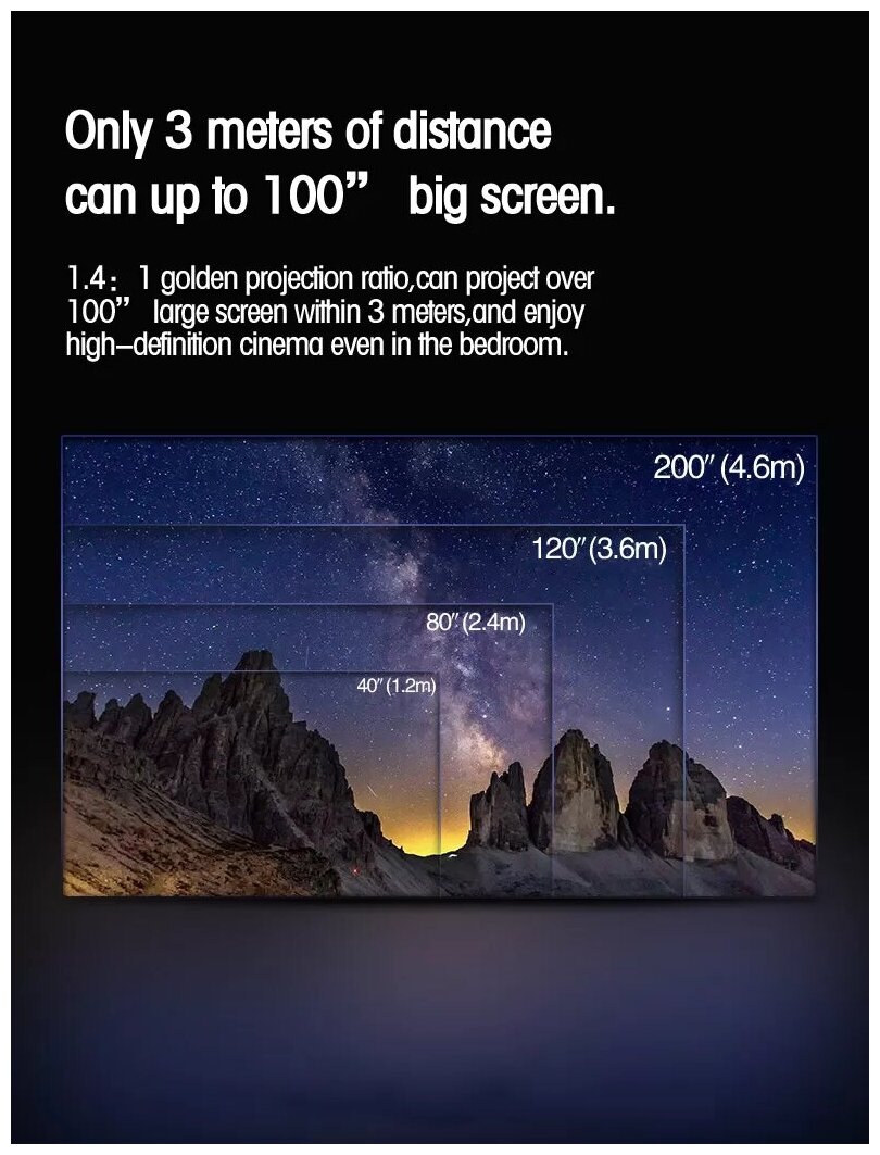 Цифровой мультимедия проектор MBRIDGE T10 200 ANSI LCD Full HD 19201080 90 Вт - белый