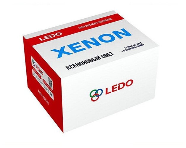 Лампа ксеноновая 12V H1 4300K Ledo Premium 00014LXSP