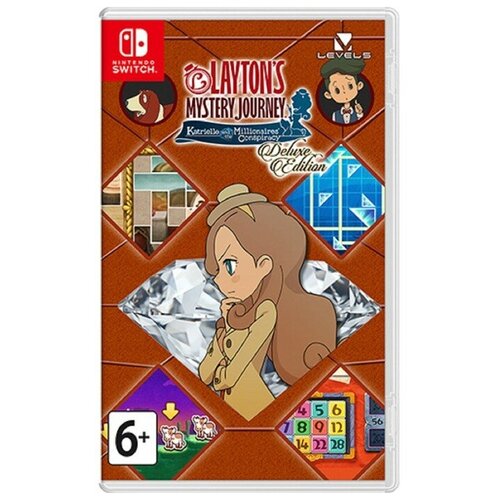 Layton's Mystery Journey: Katrielle and the Millionaires' Conspiracy - Deluxe Edition (Nintendo Switch) игра nintendo layton s mystery journey katrielle amd millioneres conspiracy deluxe edition