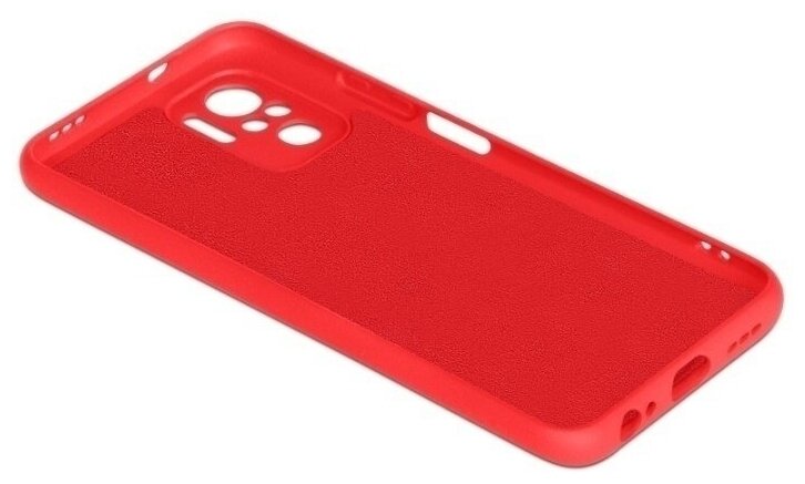 Чехол (клип-кейс) DF xiOriginal-19, для Xiaomi Redmi Note 10/10S, красный [df ] - фото №8