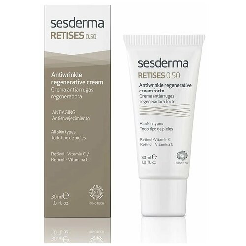 SesDerma Retises 0,5% Antiwrinkle Cream Forte Регенерирующий крем против морщин форте 0,5%, 30 мл.