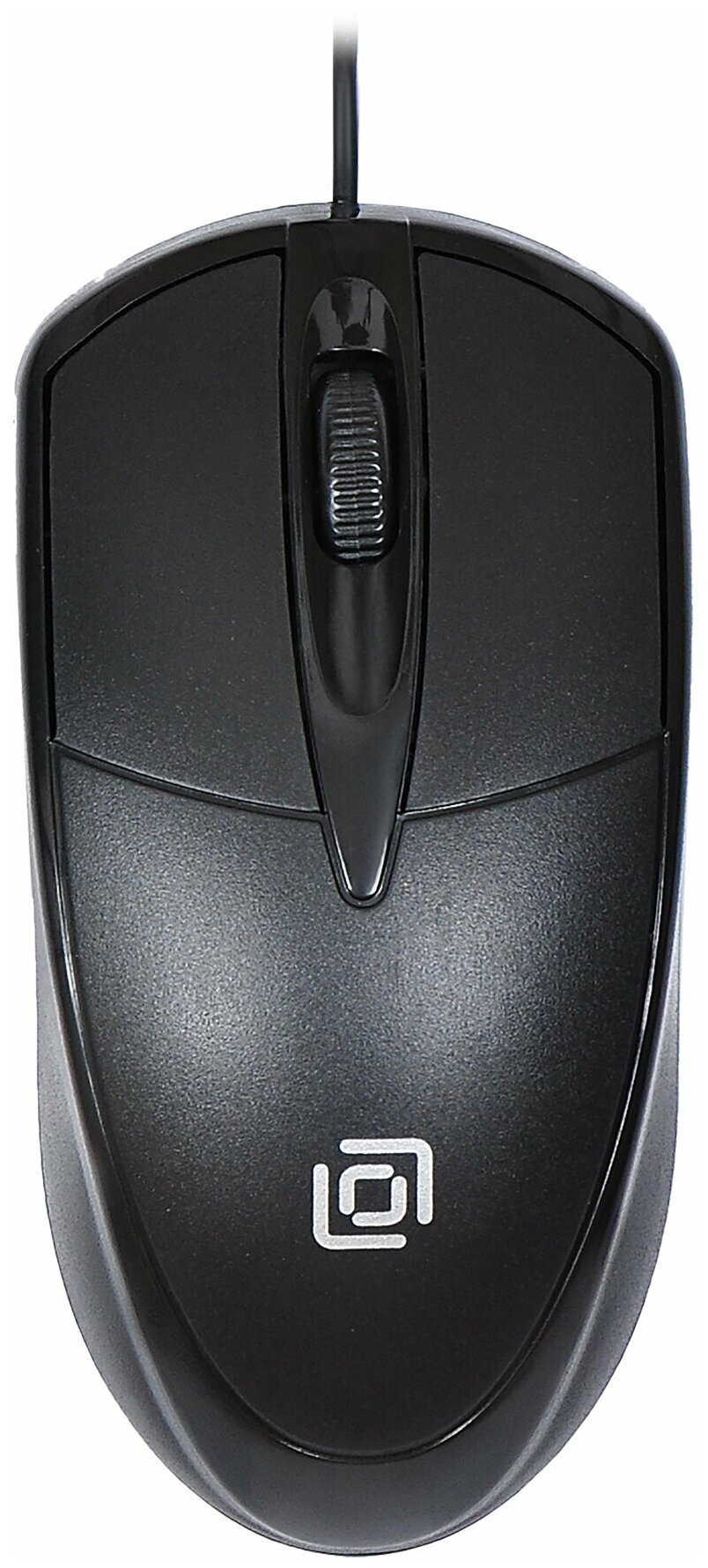 Мышь проводная Oklick 125M, 1200 dpi, USB, черный