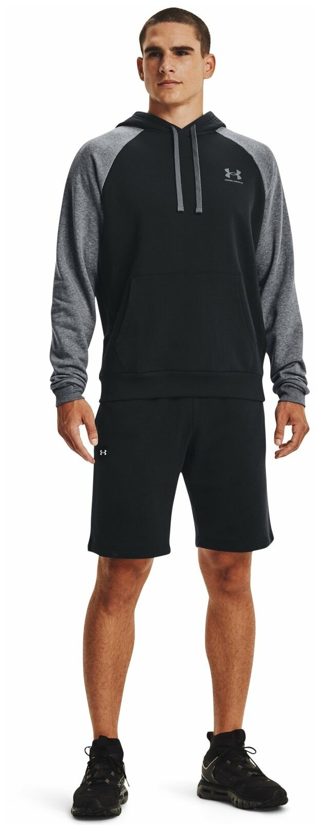 Худи спортивное Under Armour Rival Fleece Colorblock