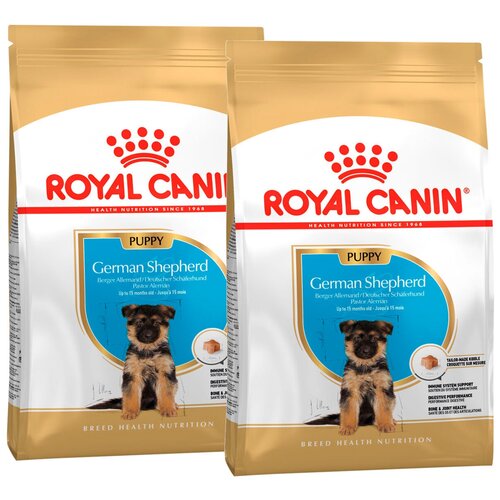 ROYAL CANIN GERMAN SHEPHERD PUPPY для щенков немецкая овчарка (3 + 3 кг) корм для собак royal canin german shepherd puppy немецкая овчарка паппи корм сухой для щенков породы немецкая овчарка до 15 месяцев 3 кг