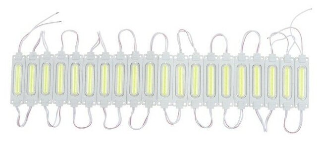 Светодиодный модуль SMD5730, 2 Вт, COB , 190 Lm, IP65, 6500К , 12V белый, набор 20 шт. - фотография № 2