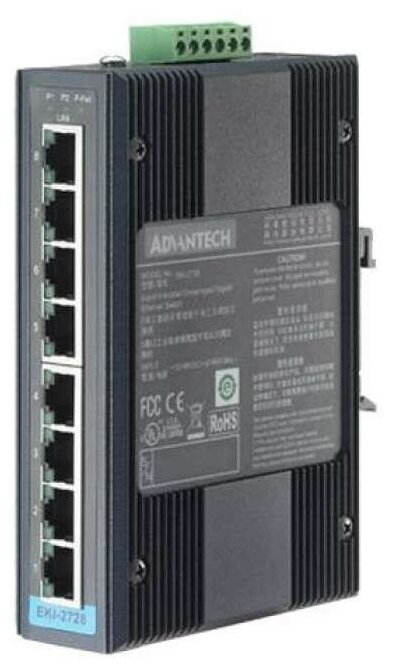 Eki-2728-ce Коммутатор 8GE Unmanaged Ethernet Switch Advantech Eki-2728-ce .