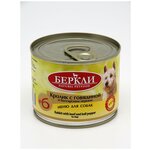 Беркли консервы для собак всех стадий жизни кролик с говядиной и болгарским перцем №6 200г - изображение
