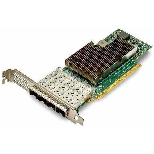 Broadcom NetXtreme P425G (BCM957504-P425G) 4x25GbE (25/10GbE), PCIe 4.0 x16, SFP28, BCM57504, Ethernet Adapter