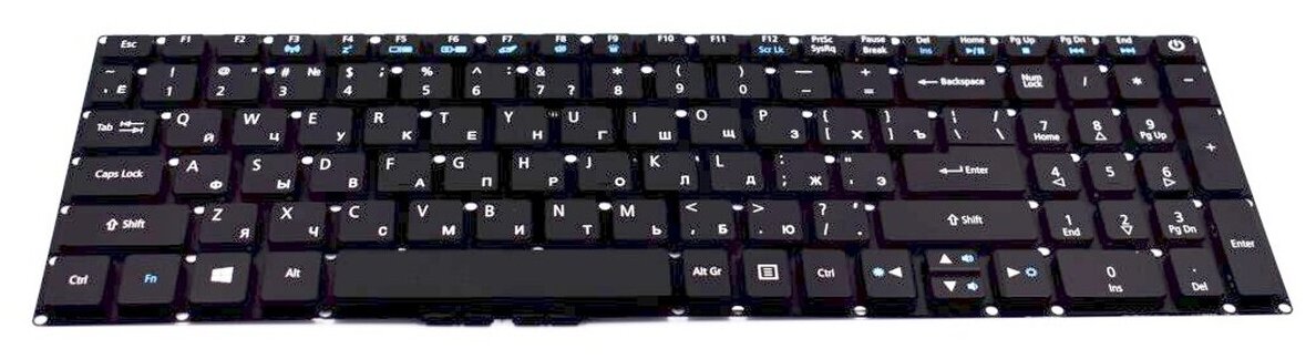 Клавиатура для Acer Aspire ES1-532G ноутбука с подсветкой клавиши 348759