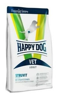 Сухой лечебный корм для собак Happy Dog VET Diet Struvit при для растворения струвитных камней 4 кг