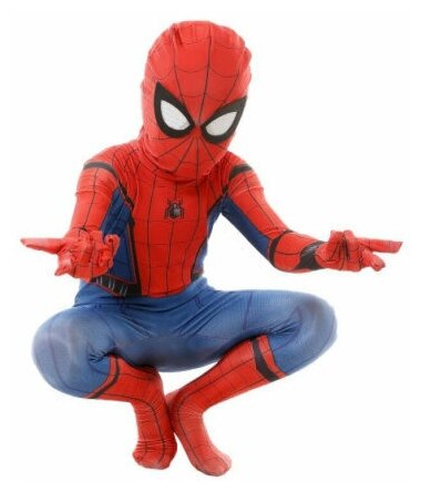 Карнавальный костюм Человека паука, детский (размер XXL, рост 140-150)