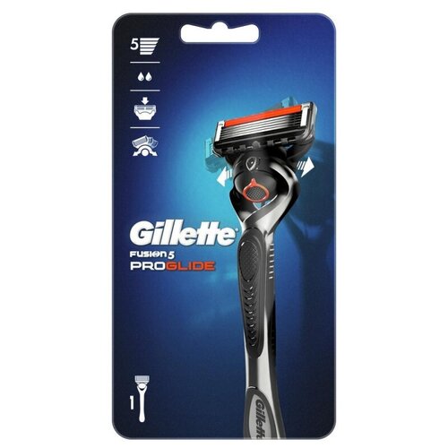 Бритва с 1 смен. кассетой GILLETTE Fusion ProGlide Flexball 7702018388707, 1 шт