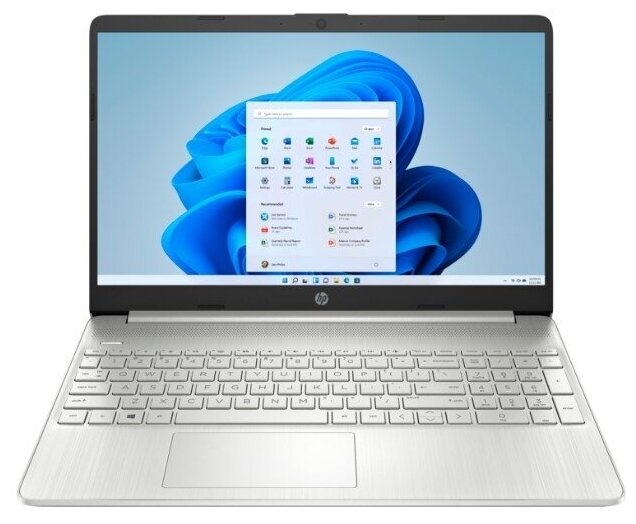Ноутбук HP 15S-FQ2139UR 63Z30EA 156 i5-1135G78ГбSSD256ГбIntel Iris Xe graphics нет DVD 63Z30EA