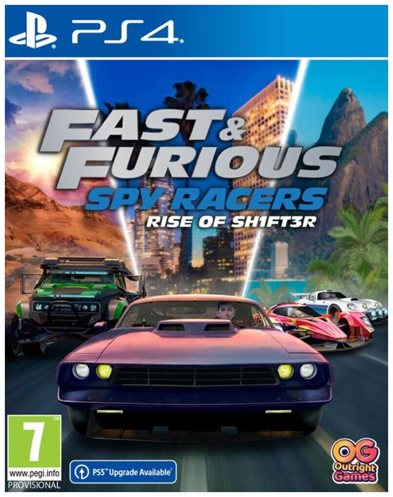 Игра Fast & Furious: Spy Racers Подъём SH1FT3R