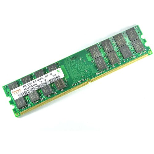 Оперативная память Hynix DDR2 DIMM 4GB 2Rx4 PC2-6400U (Для AMD) оперативная память hynix pc2 6400u 666 12 ddr2 800 2gb 1x2 гб 6603217