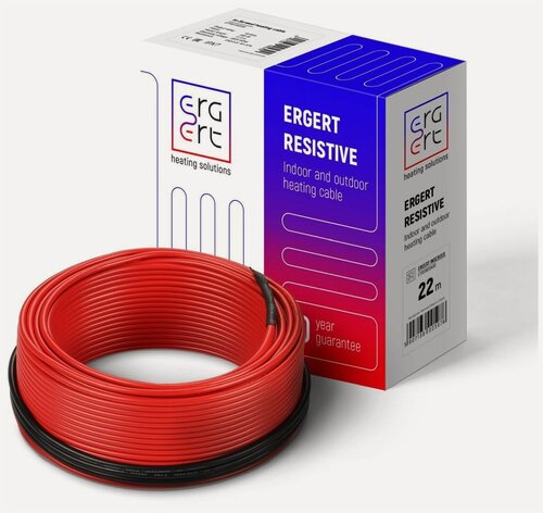Изображение товара Кабель нагревательный ERGERT ETRS-18, 135 Вт, 7 м