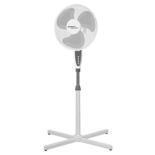 Вентилятор Scarlett SC-SF111B24 напольный 45Вт скоростей3 серыйбелый 759600₽