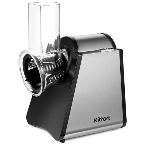 Измельчитель Kitfort KT-1351, 200 Вт, серебристый/черный измельчитель kitfort kt 1389 серебристый черный
