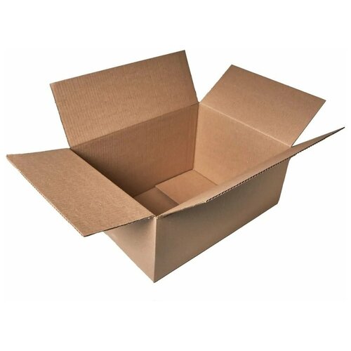 Картонная коробка для переезда и хранения вещей, складной гофрокороб для маркетплейсов, 32х30х22 см, 5 штук