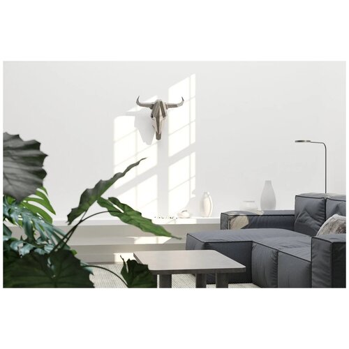 Полигональная фигура голова Быка