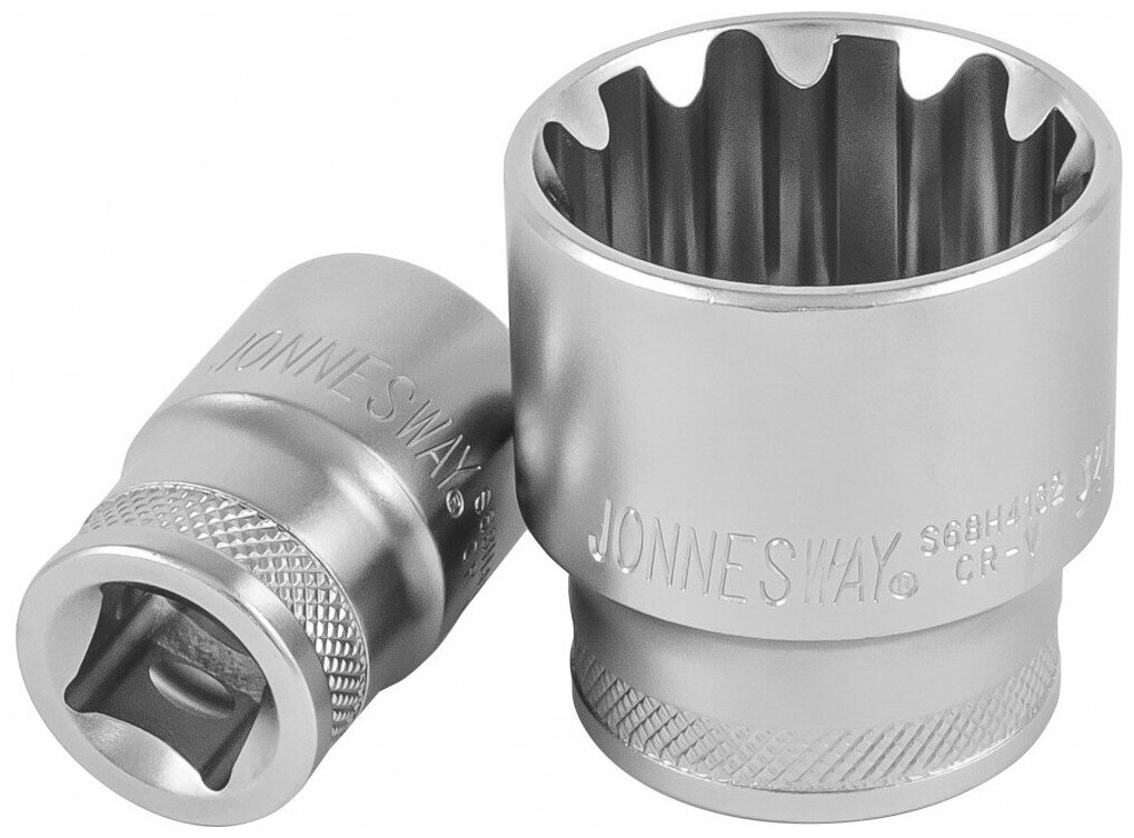 Головка 1/2" Super Tech 23 мм, 29/32", E28 JW JONNESWAY S68H4123 | цена за 1 шт