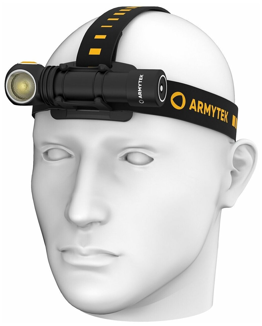 Универсальный фонарь ARMYTEK Wizard C2 Magnet USB, черный / желтый [f08901w] - фото №1