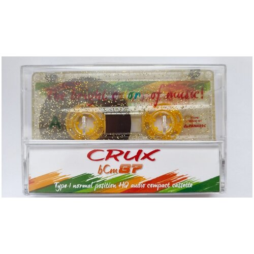 Аудиокассета запечатанная новая CRUX BCM-87-Glitter