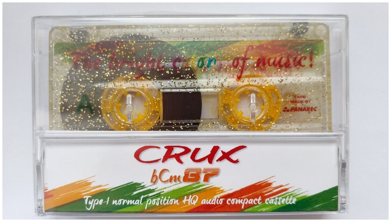 Аудиокассета запечатанная новая CRUX BCM-87-Glitter