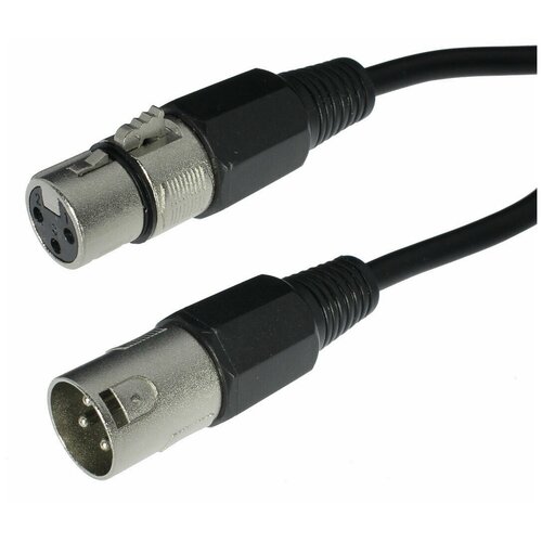 Микрофонный кабель XLR(M)-XLR(F) Dayton 5 м переходник hdmi m dvi f dayton dayton